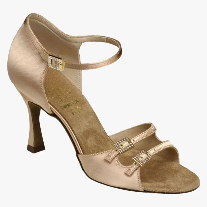 SUPADANCE ladies latin dance shoes style 1616 - Flesh Satin