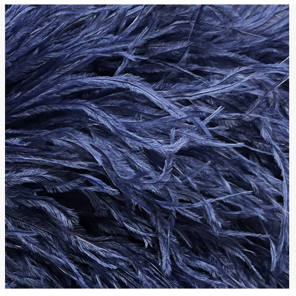 Feather boa Midnight Sky