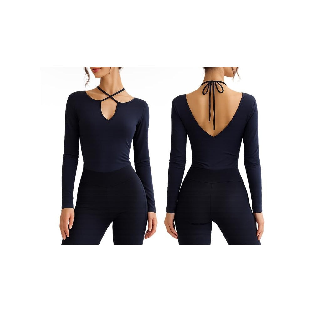 HD Leotard,straps around neck