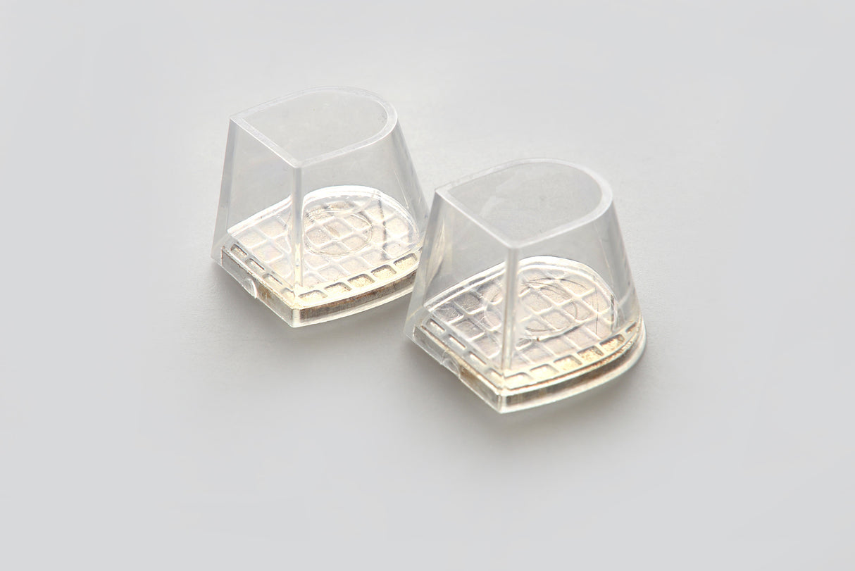 GALA Heel protectors Flare Rounded Leather