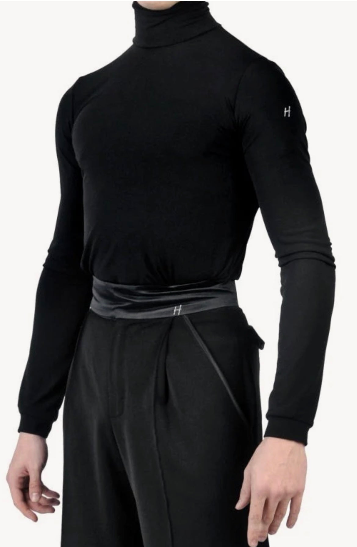 HD Mens turtleneck on leotard base