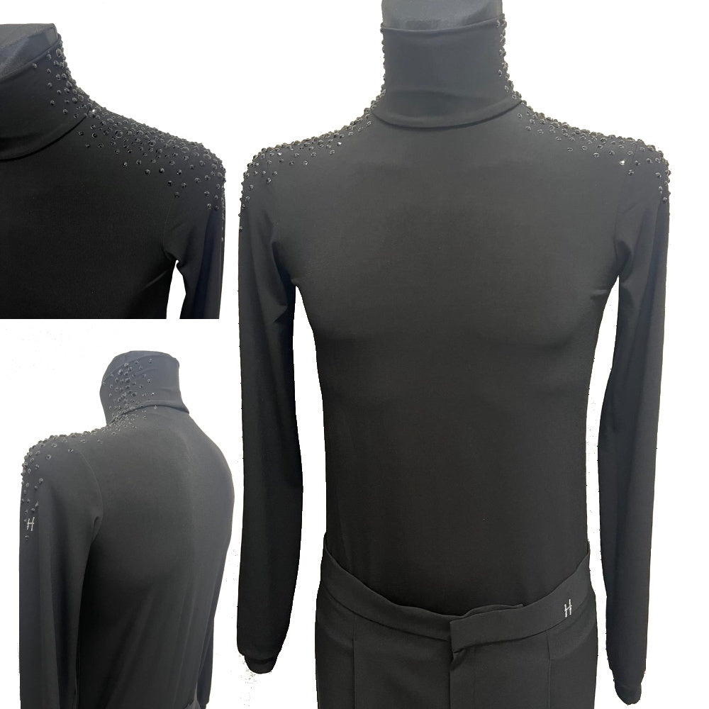 HD Mens turtleneck with stones