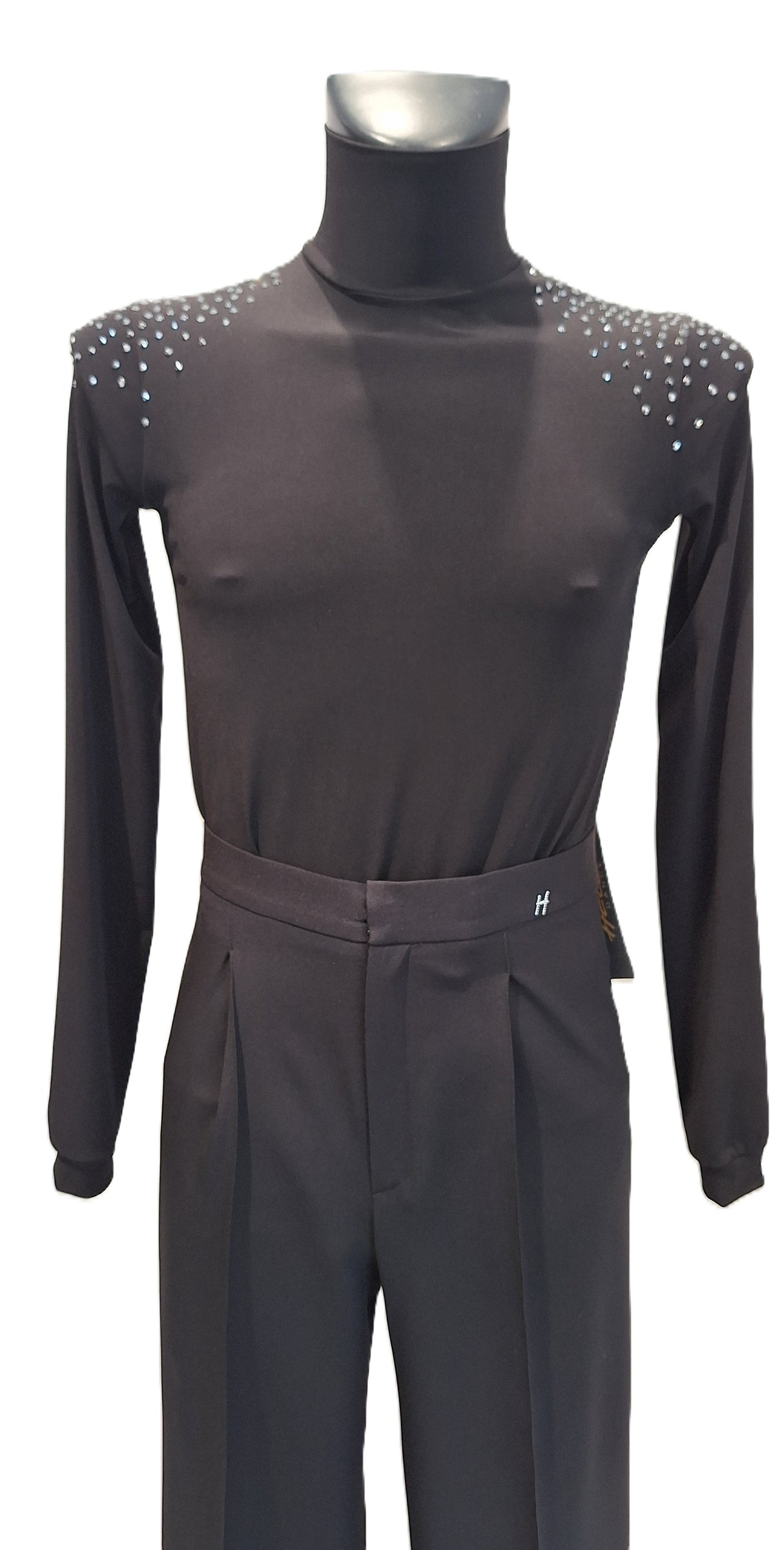 HD Mens turtleneck with stones