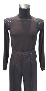 HD Mens turtleneck with stones