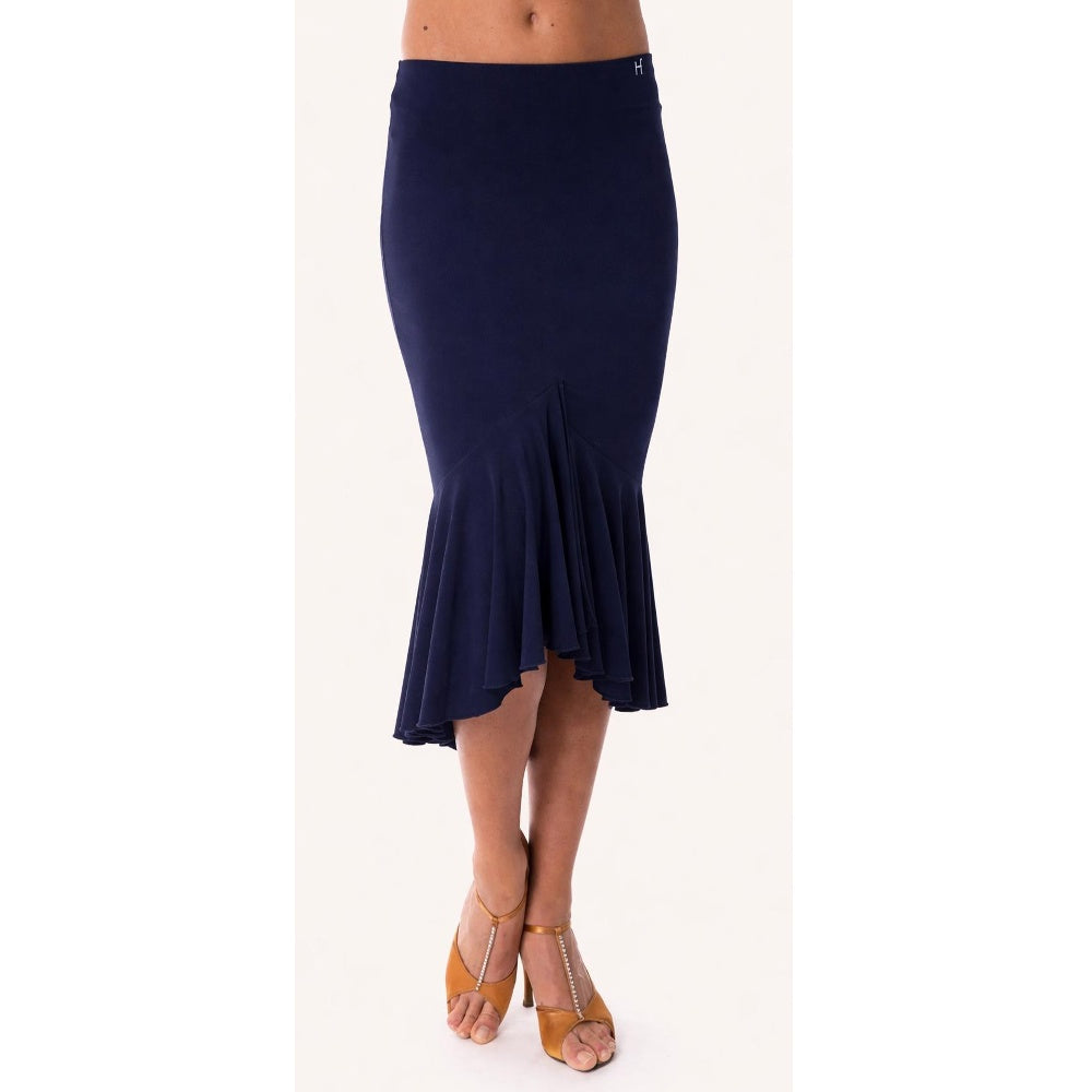 HD Sukně latinská volán, rozparek