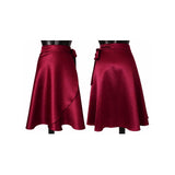 HD Short satin skirt