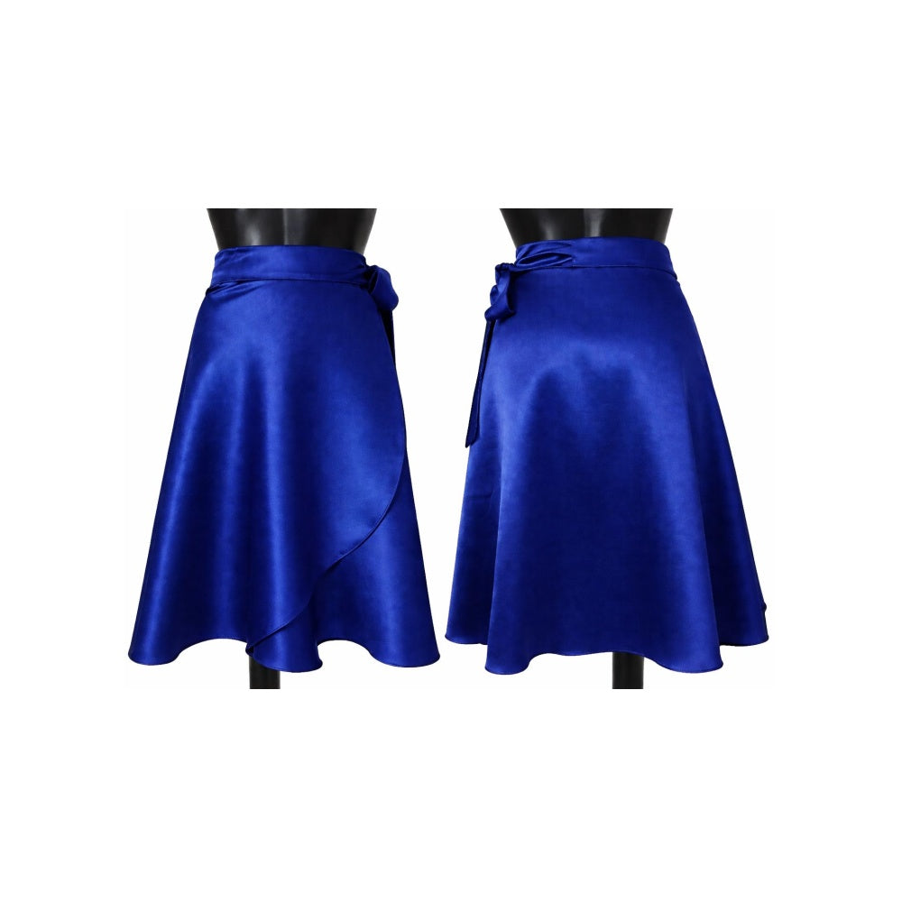 HD Short satin skirt