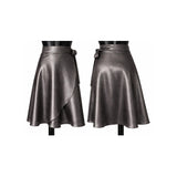 HD Short satin skirt