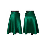 HD Short satin skirt