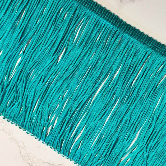Třásně elastické Peacock Blue