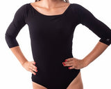HD Leotard round neckline