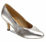 SUPADANCE ladies ballroom danceshoes style 1008  - Silver Embossed Leather