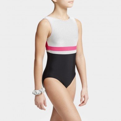 CAPEZIO Stick The Landing Boatneck Leotard - Girls