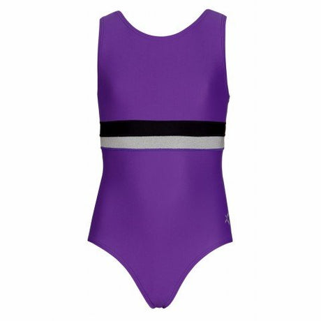 CAPEZIO Stick The Landing Boatneck Leotard - Girls