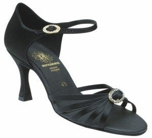 SUPADANCE ladies latin danceshoes style 1516 - Black Satin