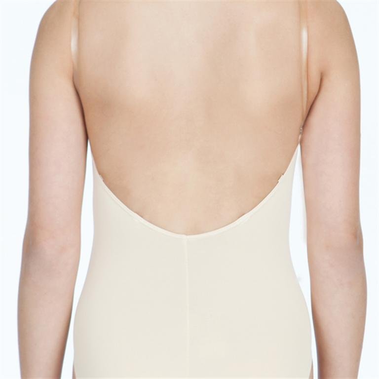 CAPEZIO Camisole leotard with clear transition straps