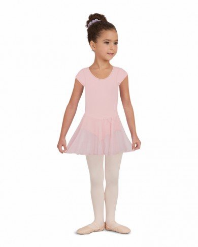 CAPEZIO Short sleeve nylon dress