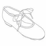 CAPEZIO Jr. Tyette tap shoes for children