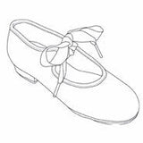 CAPEZIO PU Jr. Tyette tap shoes for children