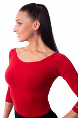 HD Leotard round neckline