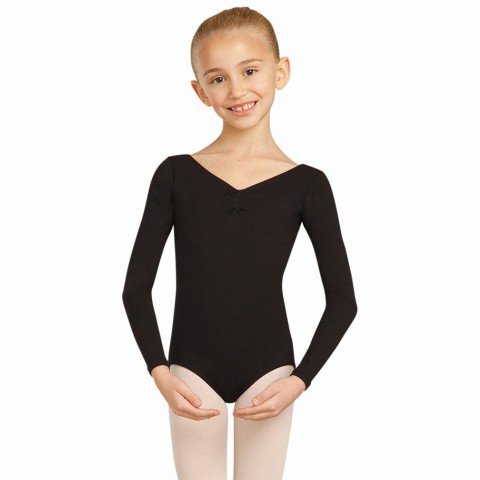 CAPEZIO Long sleeve leotard dětský dres