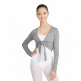 CAPEZIO Harmonie long-sleeve wrap top