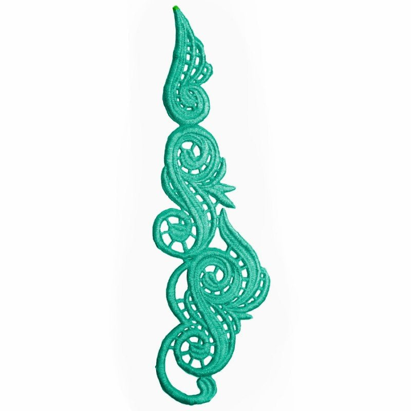 Grace pairlace , Spearmint 30 x 9 cm wide