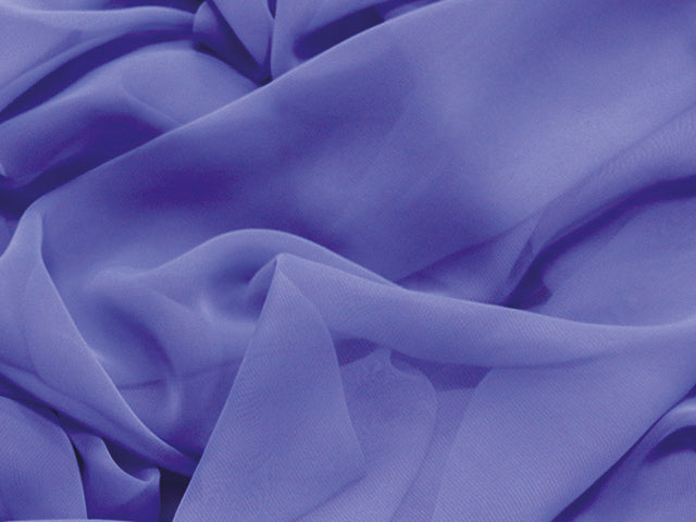 Georgette, Ultra Violet, š.110cm, 100% PES