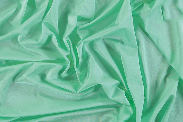 Lycra Lustre Spearmint, 150cm wide, 80% PA, 20% EA