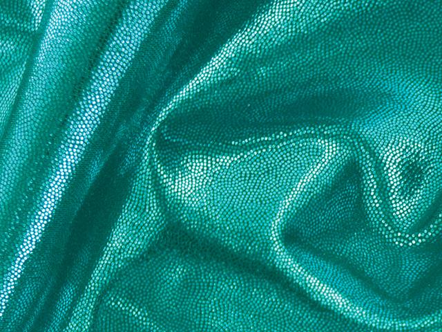 Lycra Metallic Dot Jade , 142cm , 80%NY  20%EA