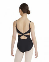 CAPEZIO Camisole leotard with twist back dámský dres black