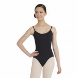 CAPEZIO Camisole leotard with twist back dámský dres black