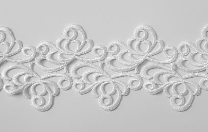 Lace Michelle White , 9cm wide