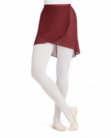 CAPEZIO Short classic georgette skirt