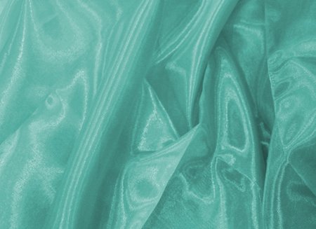 Organza, Aqua, 140 cm wide, 100 % PES