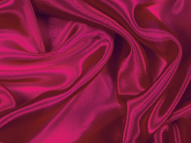 Satin Chiffon, Cherry Red ,112cm, 100%PES