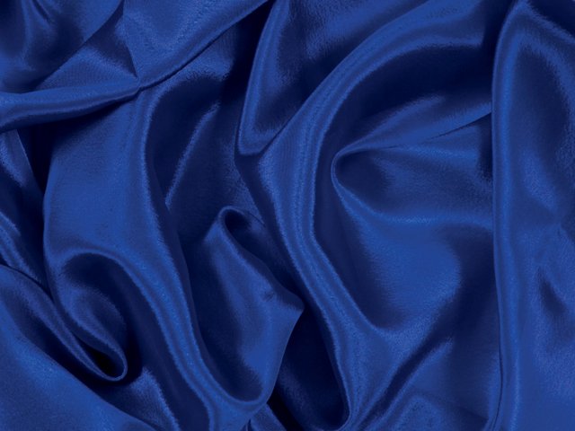 Satin chiffon  Cobalt, 100%PES