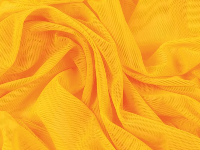 Fine Luxory net Saffron 87% POLYAMIDE 13% ELASTINE