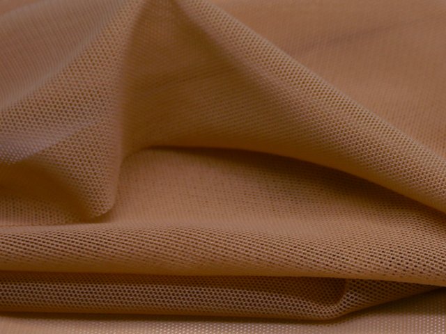 Stretch net, Toffee 150cm wide , 80%PA , 20%EA