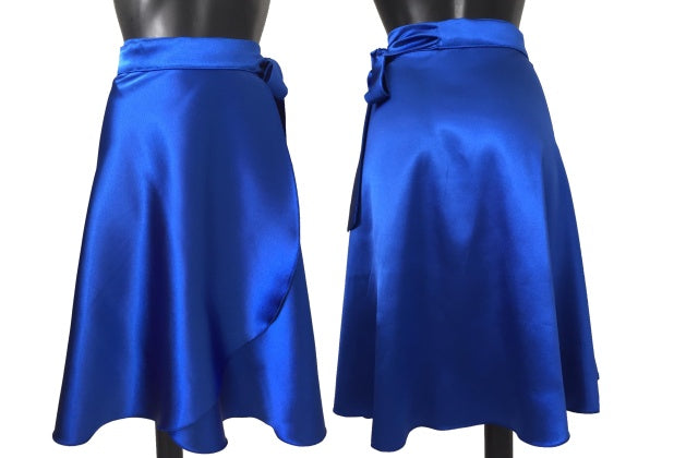 HD Short satin skirt