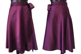HD Short satin skirt