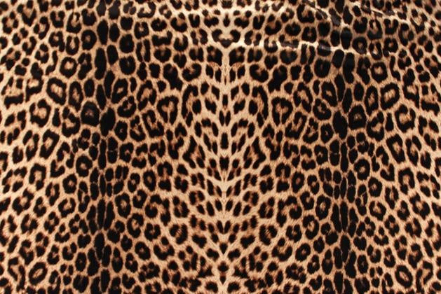 Smooth velvet,el. samet,  ANIMAL PRINT el. samet š. 140cm, 80% NY, 20% EA