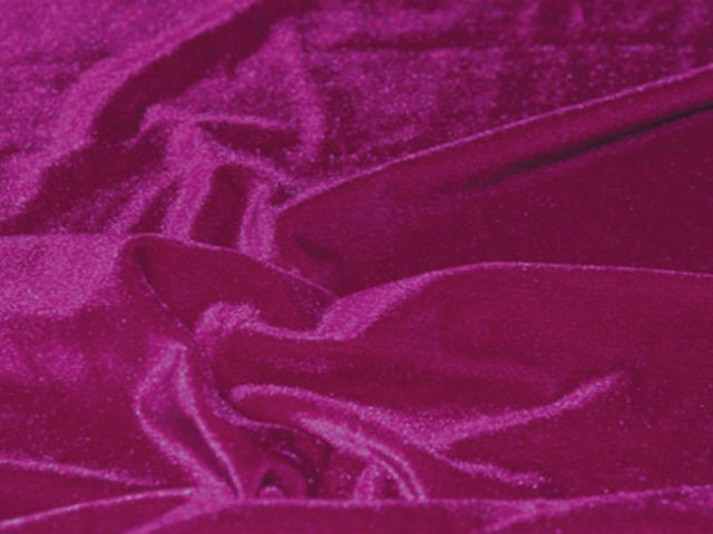 Smooth velvet stretch, Fuchsia Pink, 140 cm wide, 90% PA , 10% E