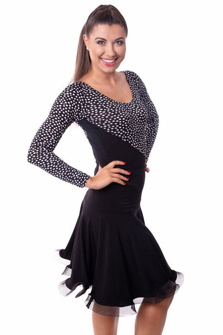 HD Top vzorovaný, 3/4 rukáv