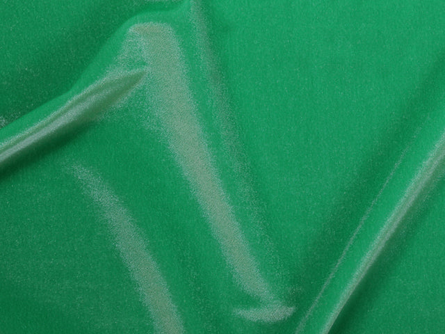 Smooth velvet stretch, Emerald, 140 cm wide,  80% NY, 20% EA