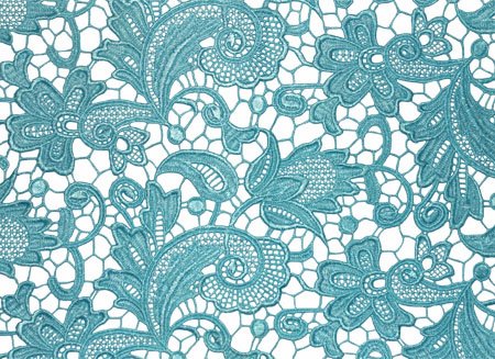 Lace Amelia. Pale Turquoise