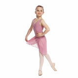 CAPEZIO Chiffon wrap skirt for children