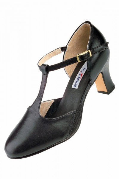 So DANCA character shoes leather