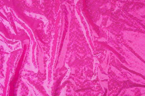 Disco foiled lycra Cerise  , š. 150cm, 20%EA 80%PA