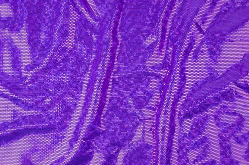 Disco foiled lycra Purple  , š. 150cm, 20%EA 80%PA